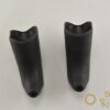Bremsgriffgummis schwarz für Vintage Bremshebel (außen verlegt)