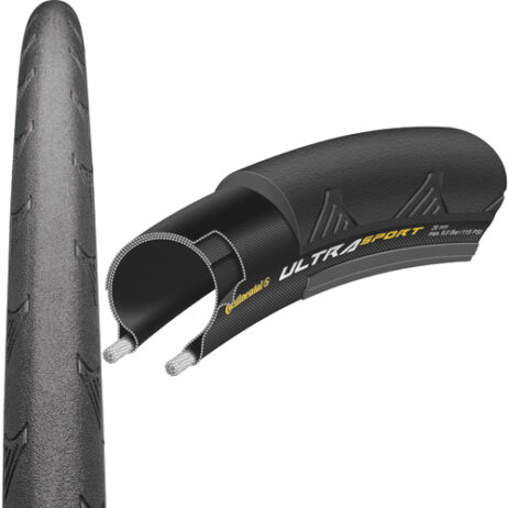 Continental Ultra Sport 2 schwarz 25-622 Drahtreifen