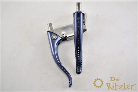 Galli Bremsgriffe blau eloxiert