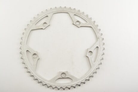 Vintage Kettenblatt 52 Zähne 144 mm Lochkreis