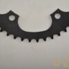 Pista Kettenblatt 46 Zähne 130 Lochkreis schwarz (neu)